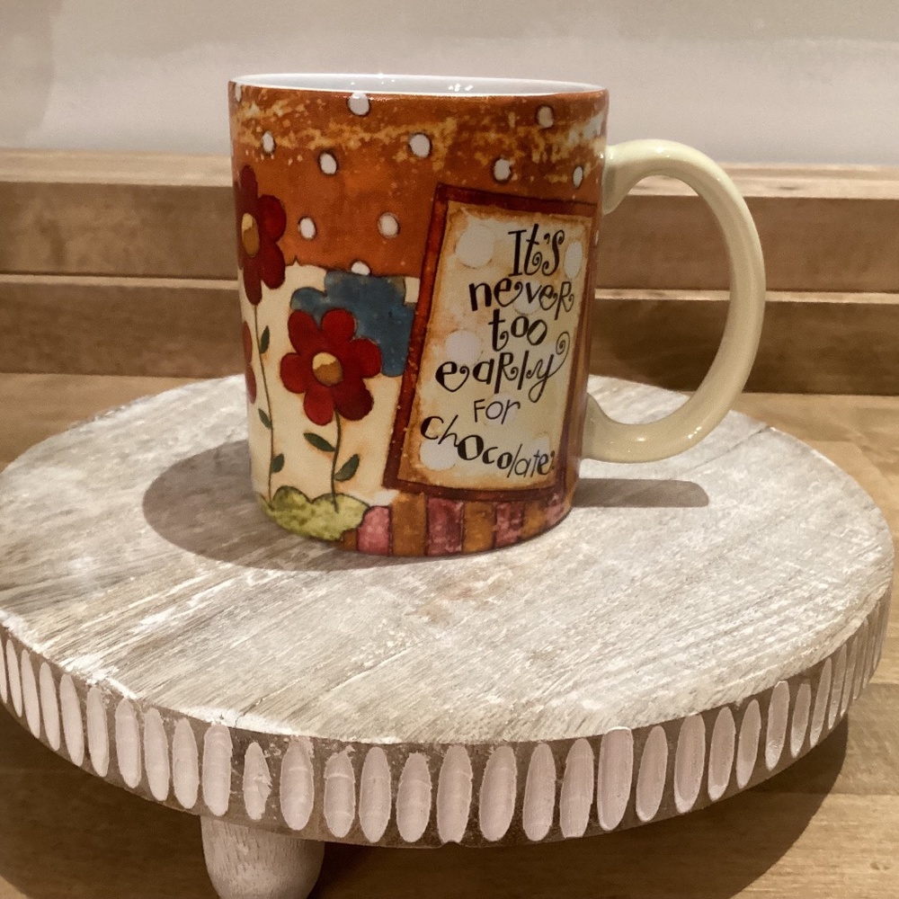 Lang “Life is Your Dance” by Karen H. Good artwork mug for chocolate lovers